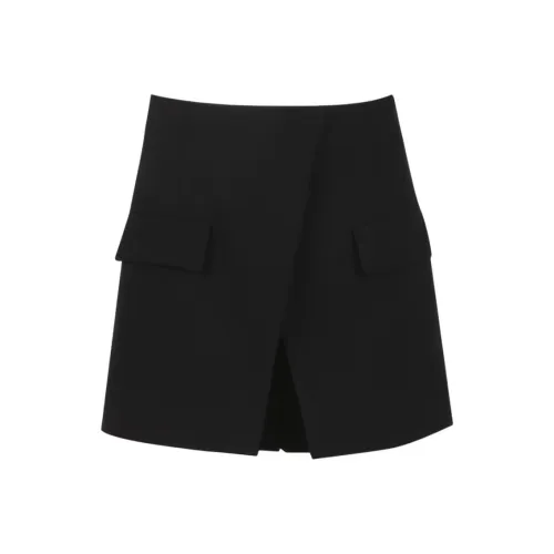 Caroline Черные Женские Повседневные Шорты