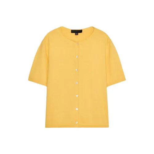 ZARA Желтый Женская Трикотажная Одежда