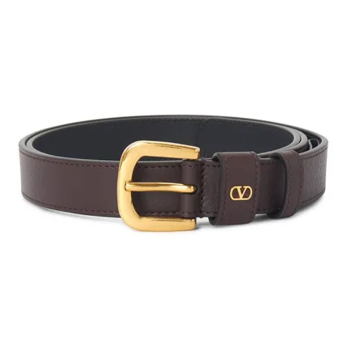 Valentino Кожаные ремни Унисекс Бордовый