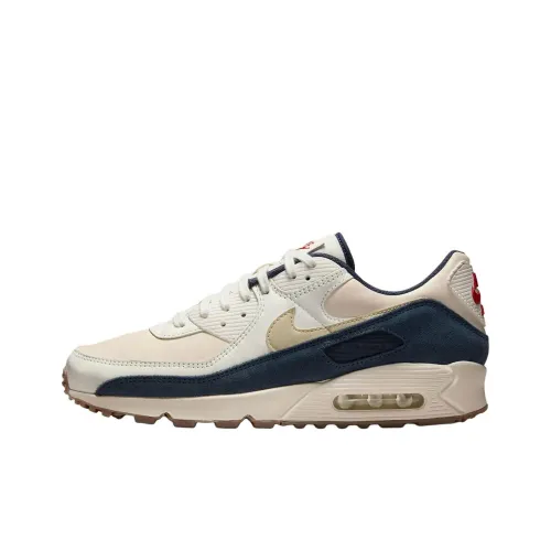 Nike Air Max 90 Устойчивые к истиранию Низкие Кроссовки Резина Waffle Shoes Пена Повседневные Беговые Кроссовки Мужские