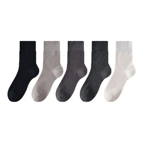 MIANWUQI Носки Crew Унисекс упаковка из 5 пар