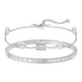 Нишанг  
Тонкая нить Комплект (Серебряный браслет + Серебряный браслет)