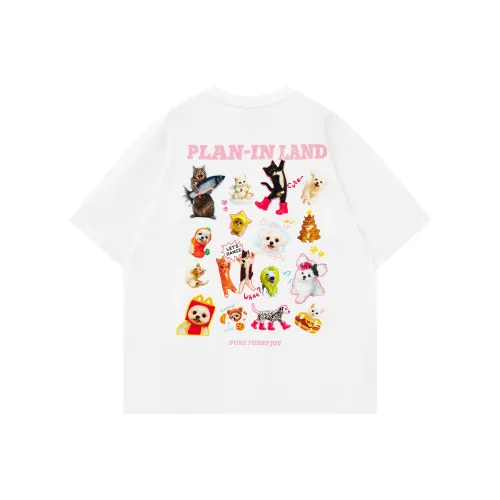 PLAN IN Унисекс Футболка