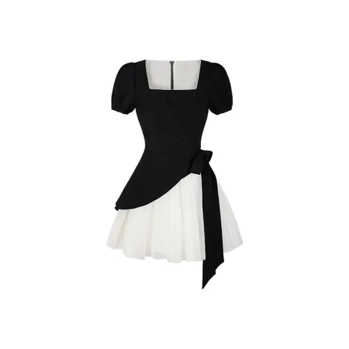 Meanalot Короткий рукав Платье Женское