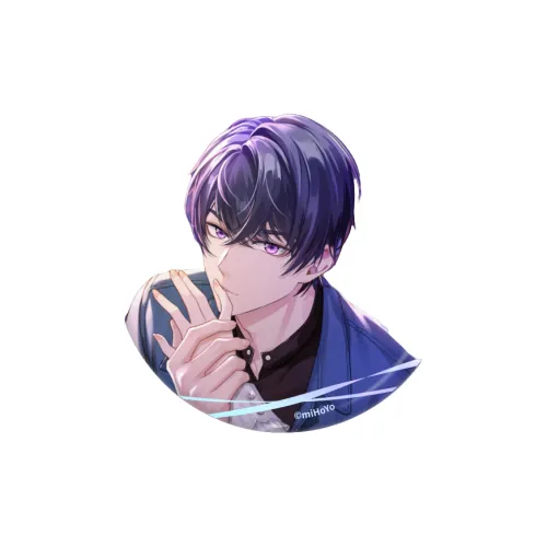 MIHOYO Tears Of Themis Глубокая привязанность Свет Kiss Коллекция Железный значок