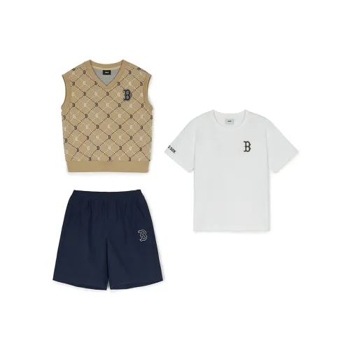 MLB KIDS Повседневный Спортивный Комплект из 3-х Штанов Стандарт Бежевый Желтый для Дети Возрастом 3-7 Лет