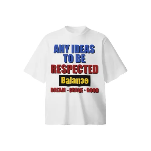 S3T5 Белая унисекс футболка