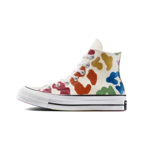 Converse Chuck 70 Износостойкий и Легкий Высокий Топ Кеды Унисекс Белый