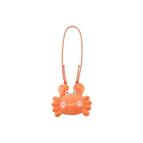SUZHOU MUSEUM Сумки кросс-боди Crab Желтая плюшевая сумка Унисекс