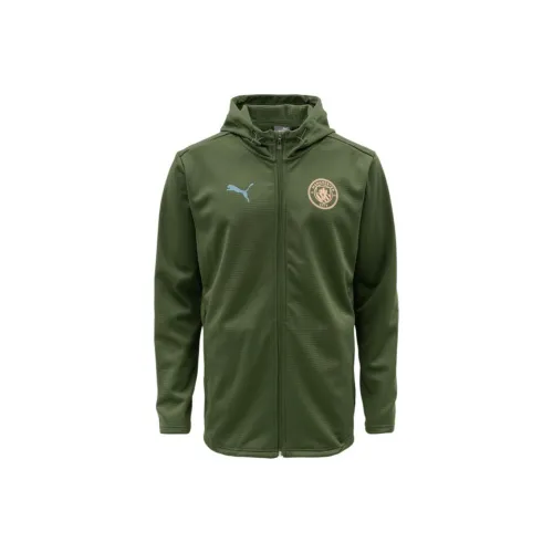 PUMA Куртки и Пальто Мужской Зеленый