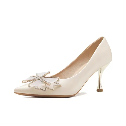 GOSO Высокие каблуки Женские Абрикос