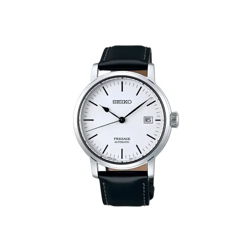 SEIKO Автоматический Механический Movement Женские Часы Presage Series 39,9 мм Белый