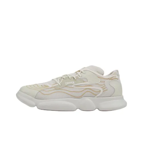 CAMPER Karst Устойчивая к истиранию Низкая Обувь Повседневная Мужская Слоновая кость