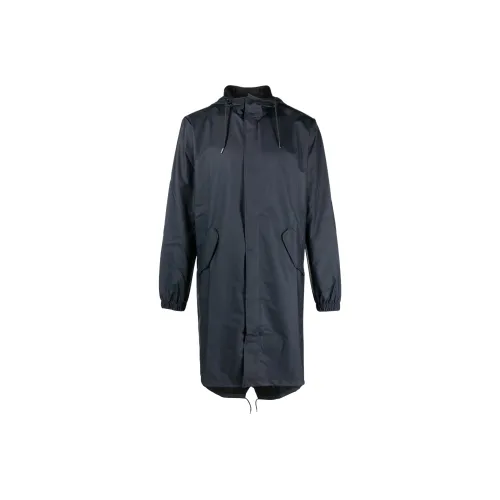 Rains Черный Унисекс Тренч