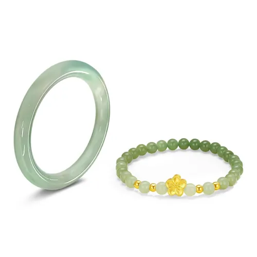 Inkopper Синтетический Искусственный Браслеты с Цветной Глазурью Женские