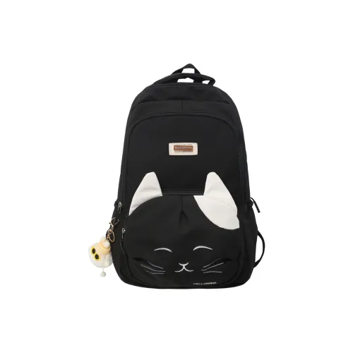 Wolfhorse Нейлон Рюкзак Стандартный Унисекс Черный Синий Розовый Белый