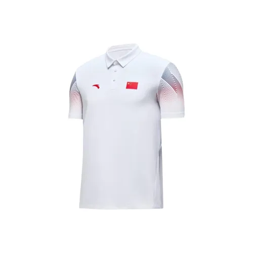 ANTA Variety Тренировки Коллекция Поло Унисекс Снежно-белый