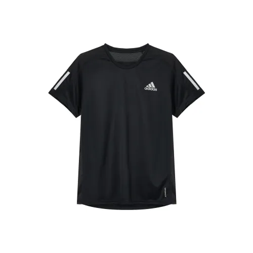 Adidas OWN THE RUN Бег Т-Рубашка Мужская Черная