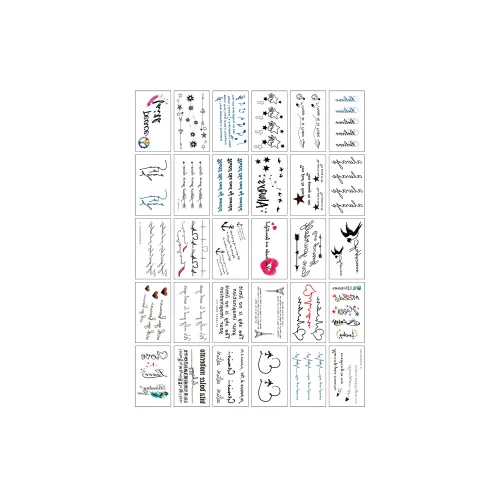 XNTX Семиперманентные Татуировки с Эффектом Соков Травяной Водонепроницаемый Длинный Срок Собственного Временного Татуировки