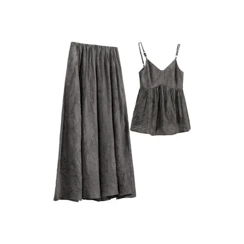 TOUCH Комплект с юбкой Женские Темно-серый