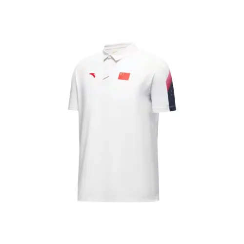 ANTA Sports Life Collection Поло Женское Белое