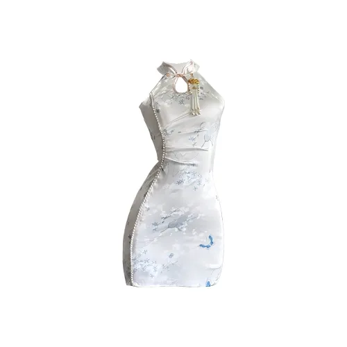 ADXKM Белый Женские Ципао