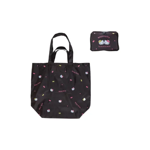 Sanrio Hello Kitty Polyester Tote Bag Shopping Bag Tote Bag Medium Women's Black