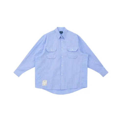 FUMBLE Синий Унисекс Рубашки