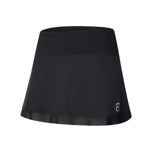 Macondo Повседневные короткие юбки Женские Черный