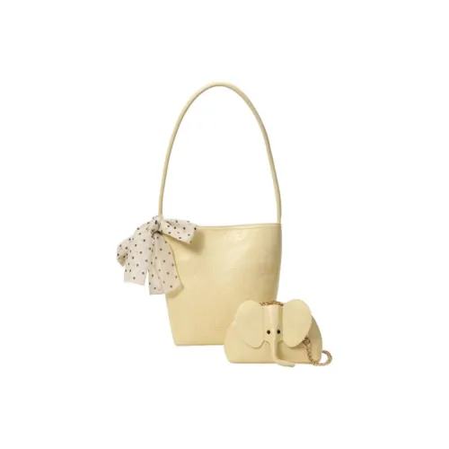 PAYOT Синтетическая кожа Beautiful MOMENTS Сумка через плечо Женская Светло-желтая Экрю