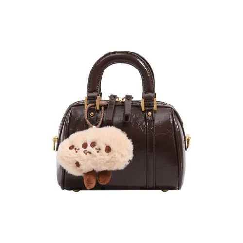 WXRX ПУ (полиуретан) Bowling Bag Crossbody One Shoulder Bag Women's Multicolor