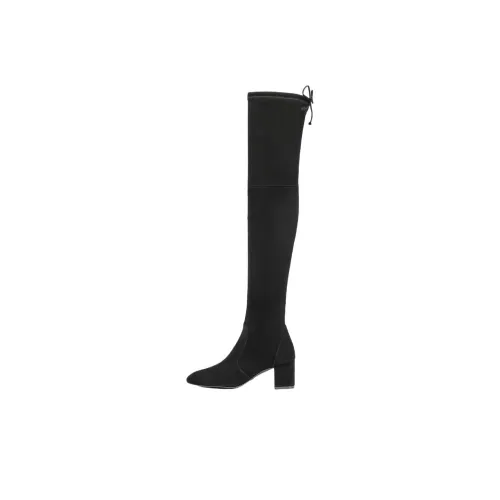 Stuart Weitzman SW Zuzanna Over The Knee Boots 6 см Женские Черные