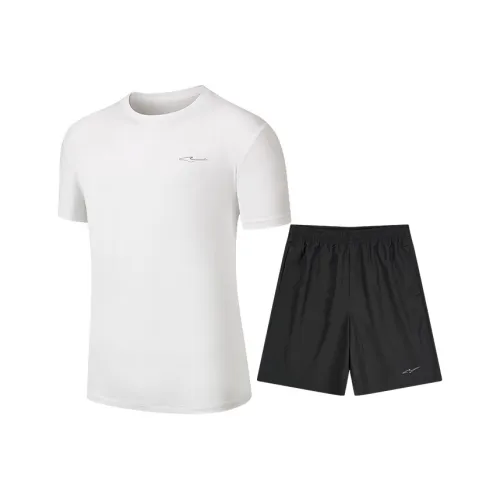 Erke Variety Training Collection Повседневная спортивная одежда Мужская True White Black