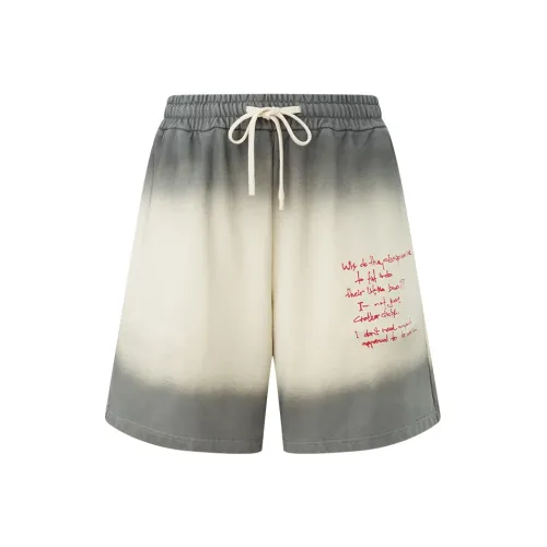 CHINISM Мытый серый Унисекс Повседневные шорты