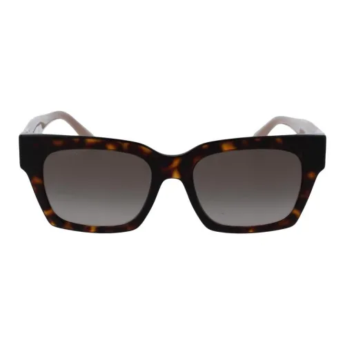Jimmy Choo Ацетат Квадратные Солнцезащитные Очки Женские Черепаховый