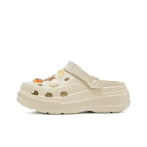 JOSINY Сабо Абрикос Высота каблука 6,4 см Женские