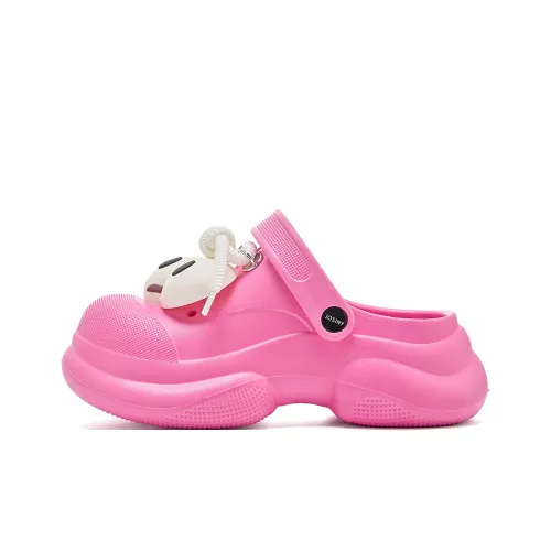 JOSINY Сабо Персиково-красный Высота каблука 5,8 см Женские