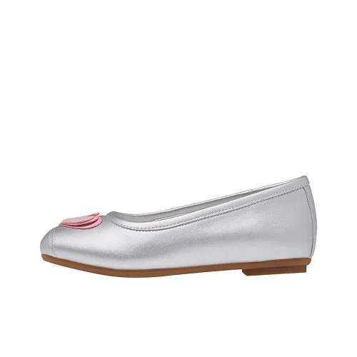 Rongcheng shoe king Женские повседневные туфли Серебряные Женские
