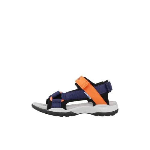 GEOX BOREALIS Детские сандалии Низкий верх Синий Оранжевый Kids