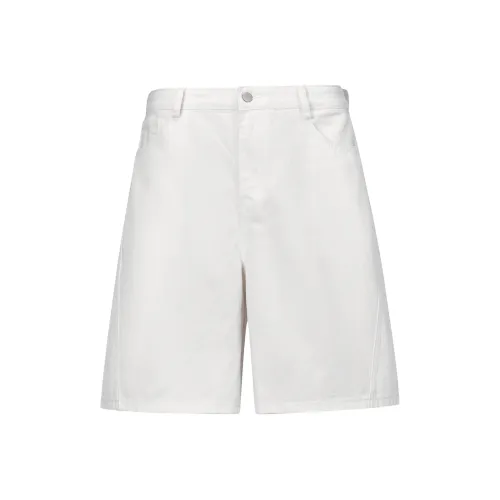 Бык Freak Белый Унисекс Джинсовые шорты