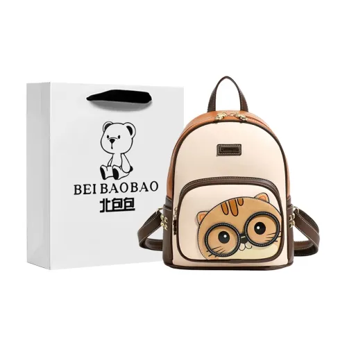 North Pack ПУ (полиуретан) Рюкзак Стандартный Женский Экрю