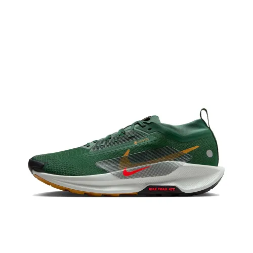 Nike Pegasus Trail 5 Slip-resistant Abrasion-resistant Low Top Long-distance Running Shoes Men's Green Найк Pegasus Trail 5 Противоскользящий Устойчивый к истиранию Низкий Топ Бег на длинные дистанции Обувь Мужская Зеленый