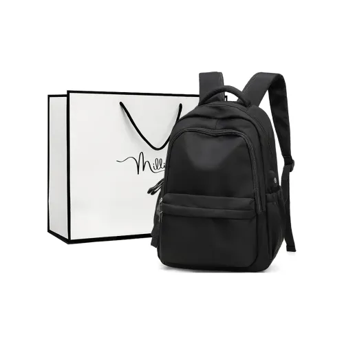 MILLIE'S Ткань Рюкзак Стандартный Унисекс Черный