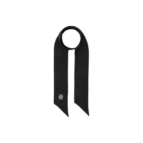 Шелковые шарфы Givenchy для женщин черный