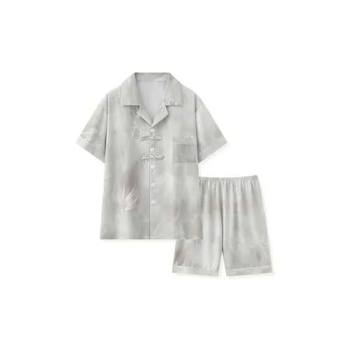 O'MESIK Бамбуковый лист Мужской Пижамный комплект