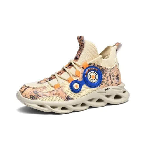 Bake Slip-resistant Abrasion-resistant MID Топ Casual Men's