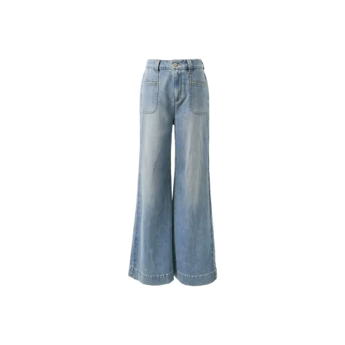 3COLOUR Туманно-голубые Женские Джинсы