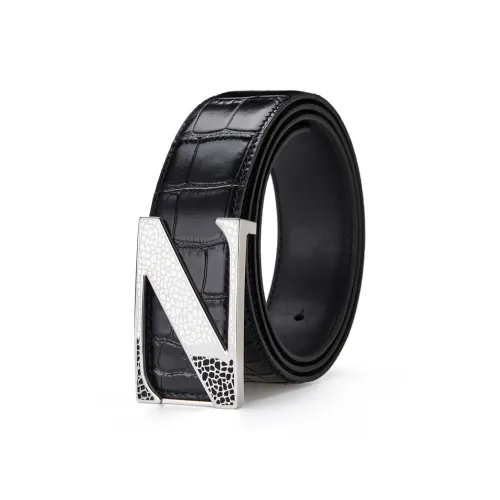 Jeccieziio Ремни из натуральной коровьей кожи мужские ширина 3,8 см