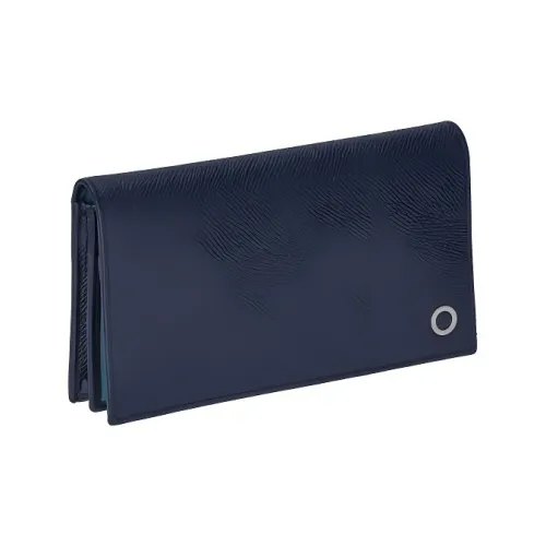BVLGARI Кожа Кошелек Мужской Королевский Синий