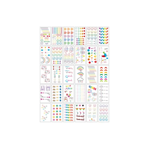 XNTX Милый Котенок Цветочный Временные Татуировки